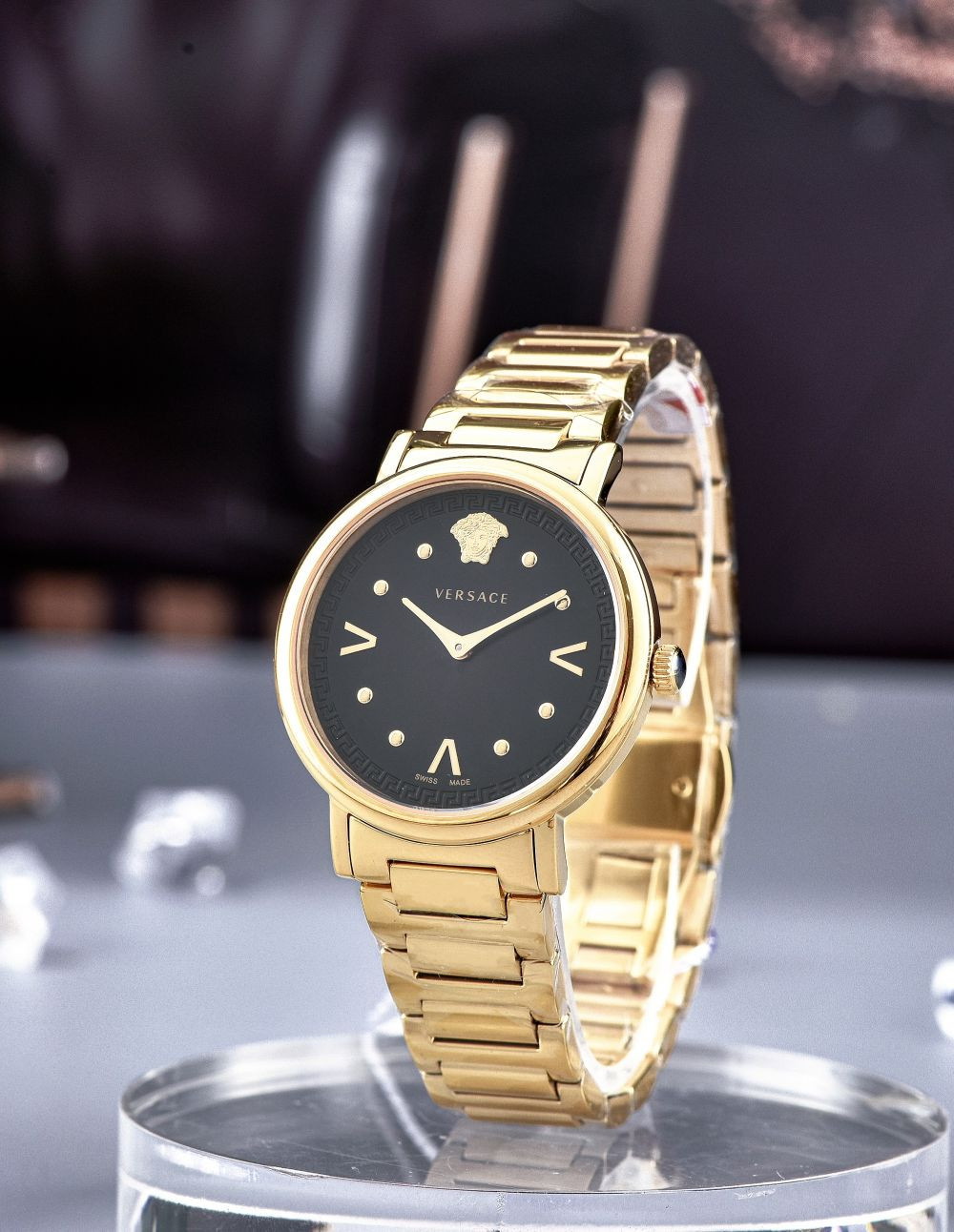 Đồng hồ Versace Pop Chic Gold Case 36mm