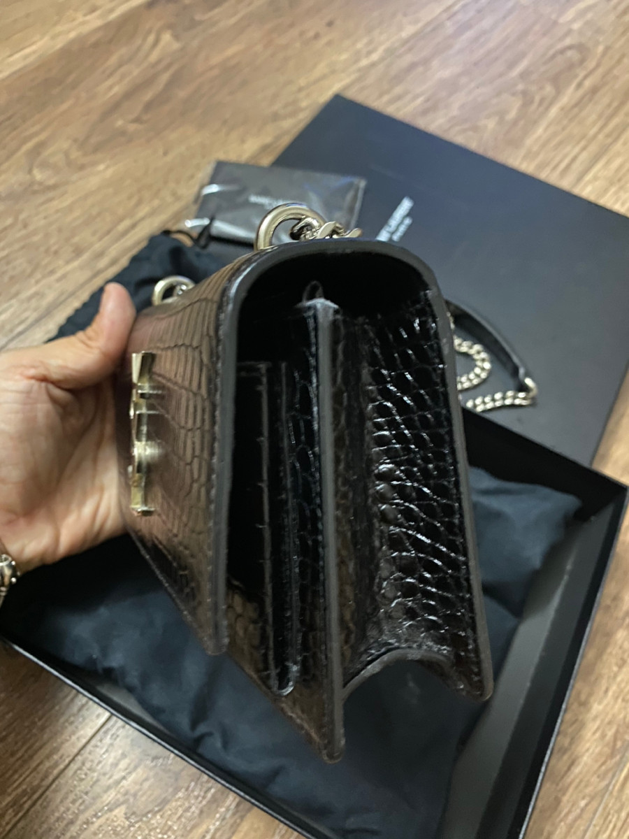 Ysl sunset mini croc 17cm