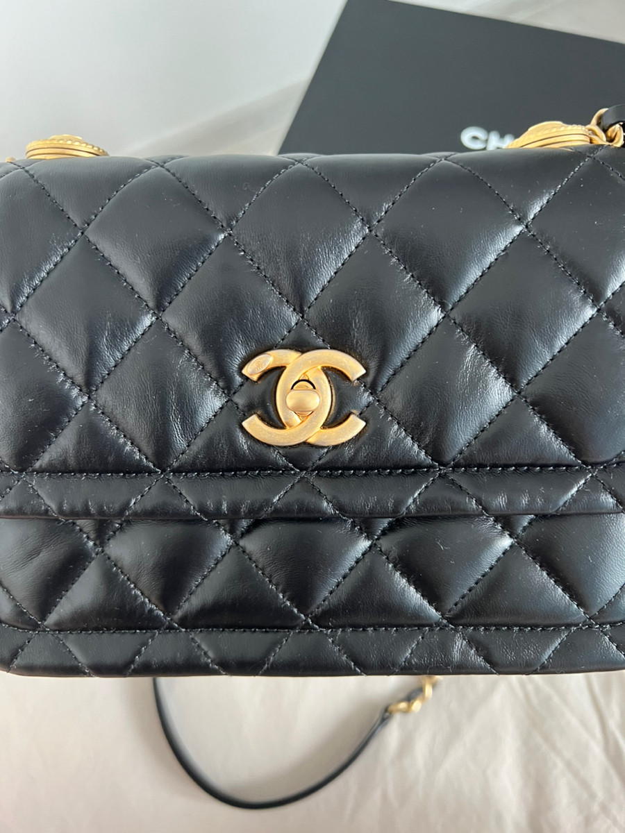 Chanel Flapbag Shiny Lambskin