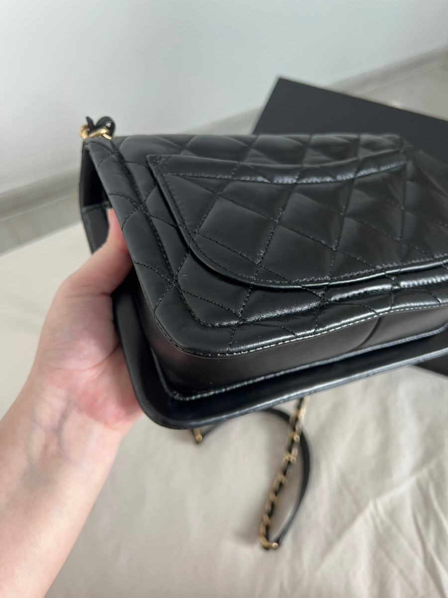 Chanel Flapbag Shiny Lambskin