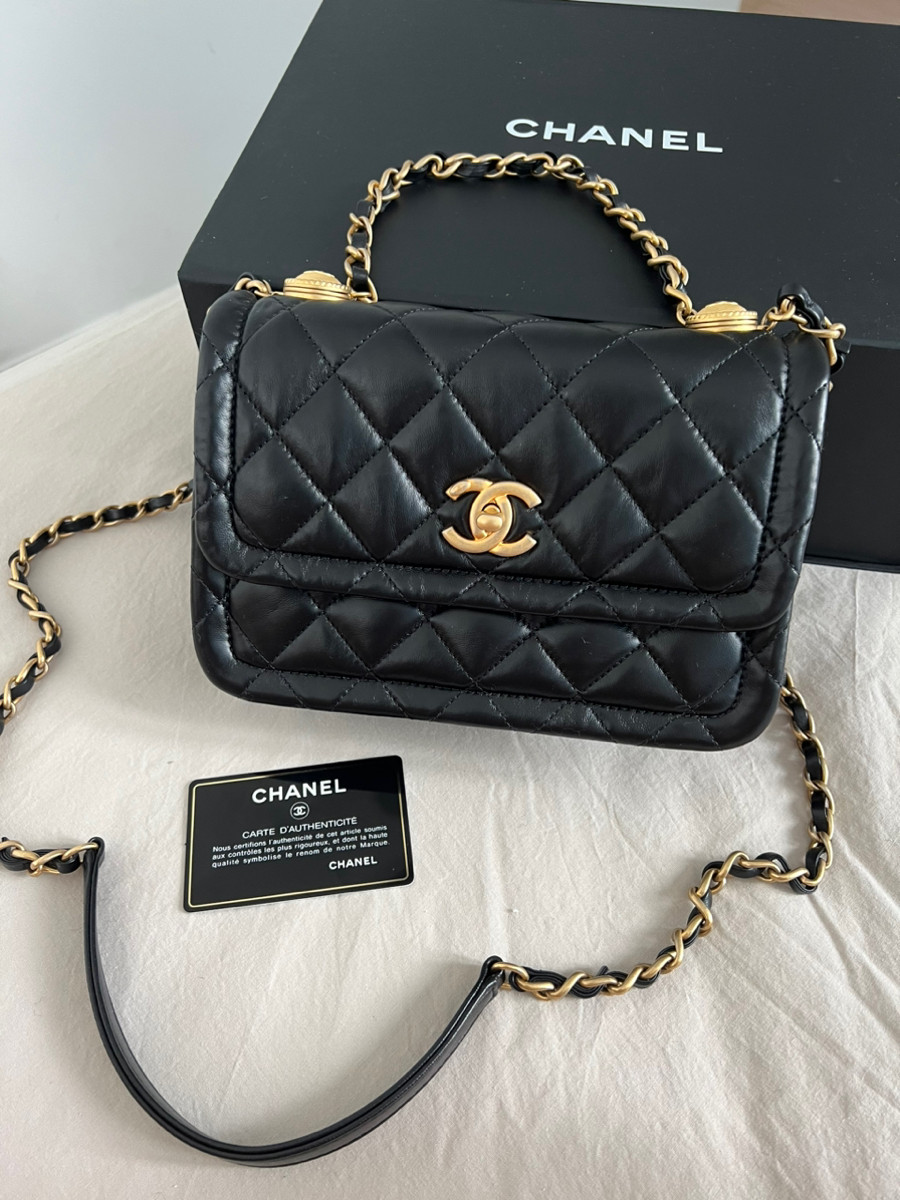 Chanel Flapbag Shiny Lambskin