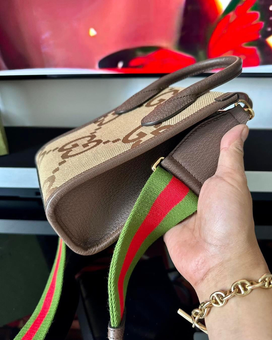 Túi Gucci Jumbo GG Mini Tote Bag new 99%