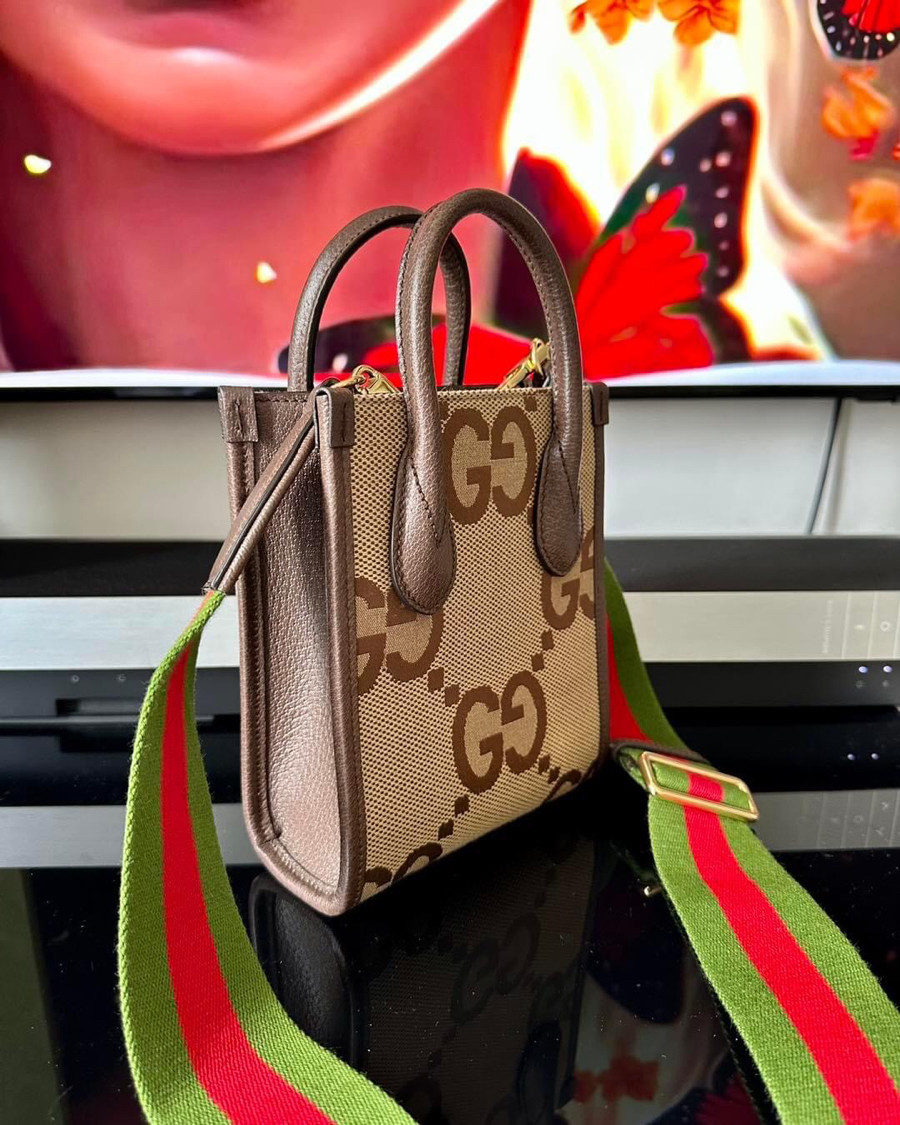 Túi Gucci Jumbo GG Mini Tote Bag new 99%