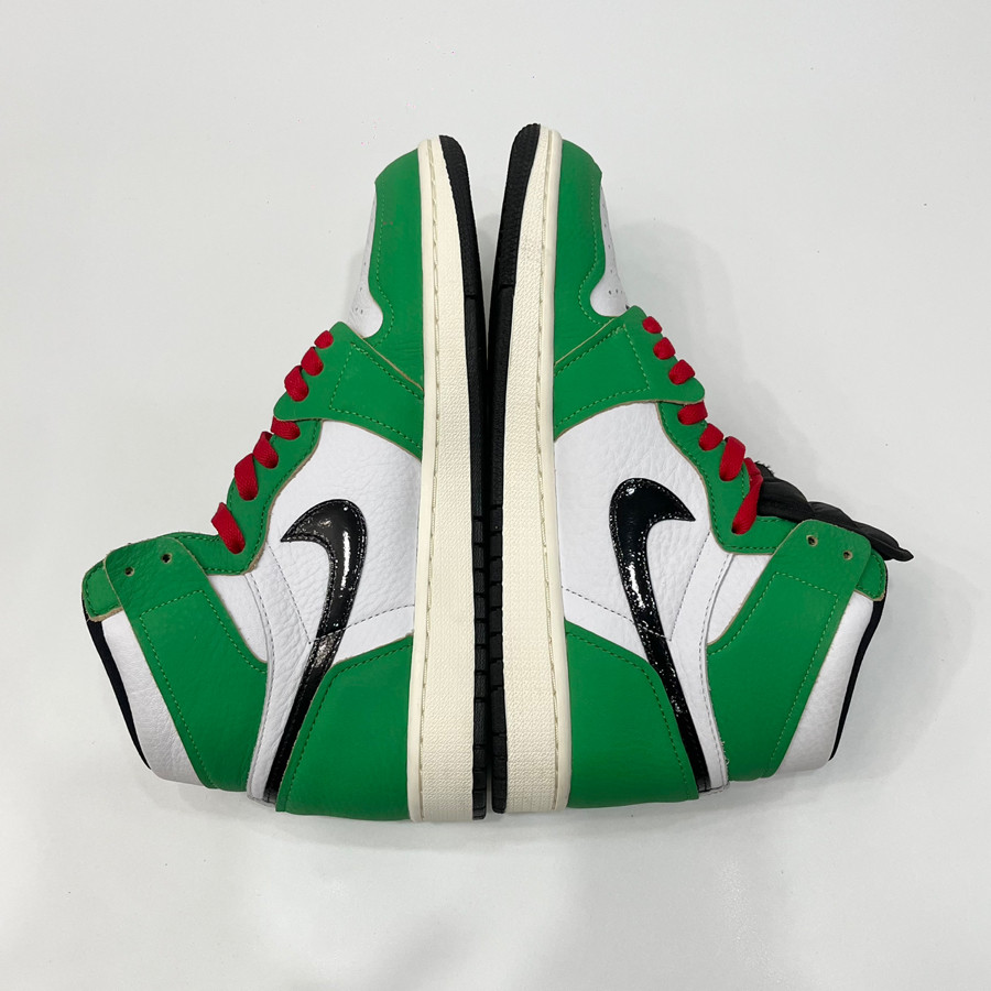 Sneaker Jordan1 hight lucky green