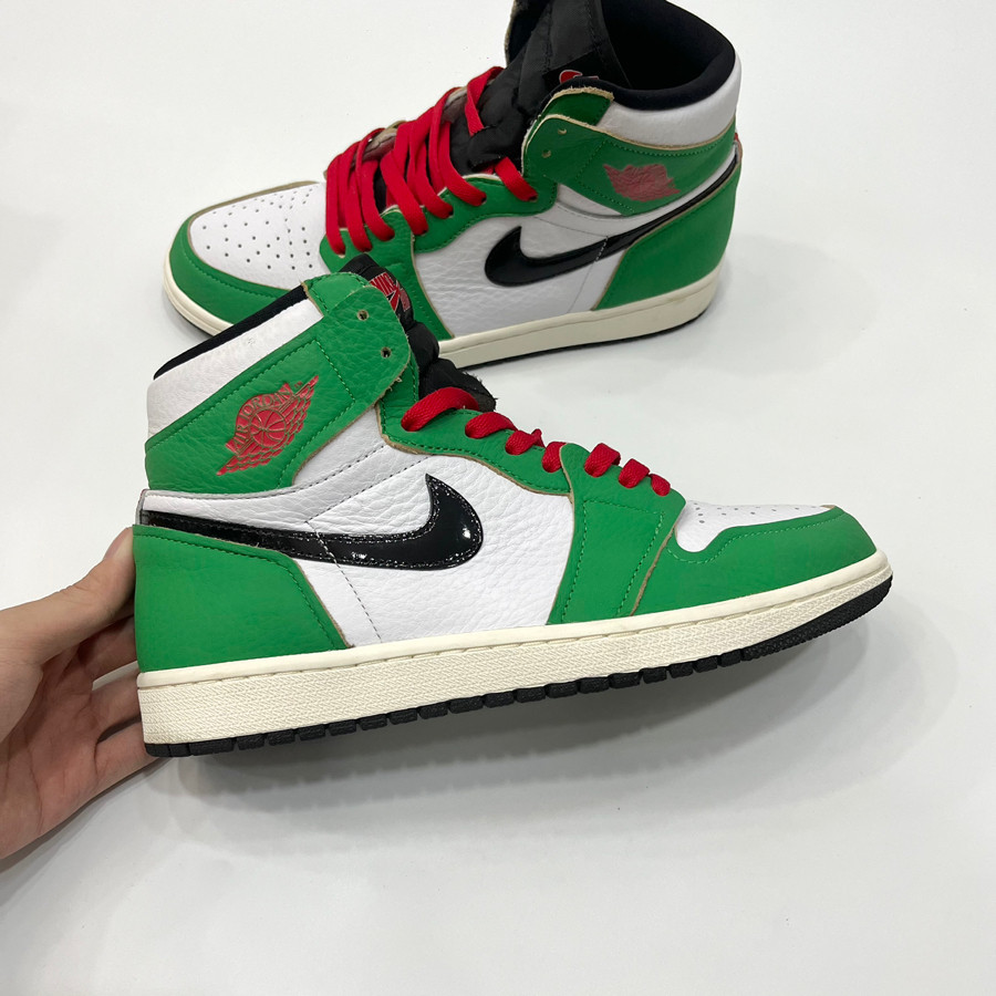 Sneaker Jordan1 hight lucky green