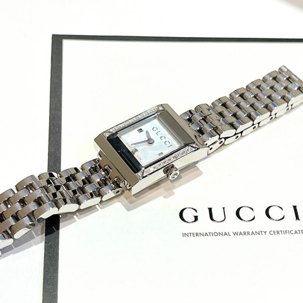 Đồng hồ Gucci G-Frame Diamond Case 28mm