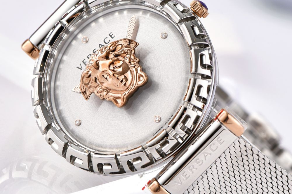 Đồng hồ Versace Palazzo Empire Greca Diamond Case 36mm