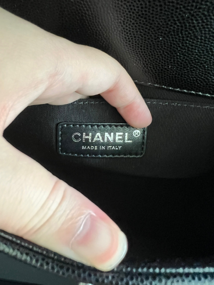 Chanel Boy Small Black Shw