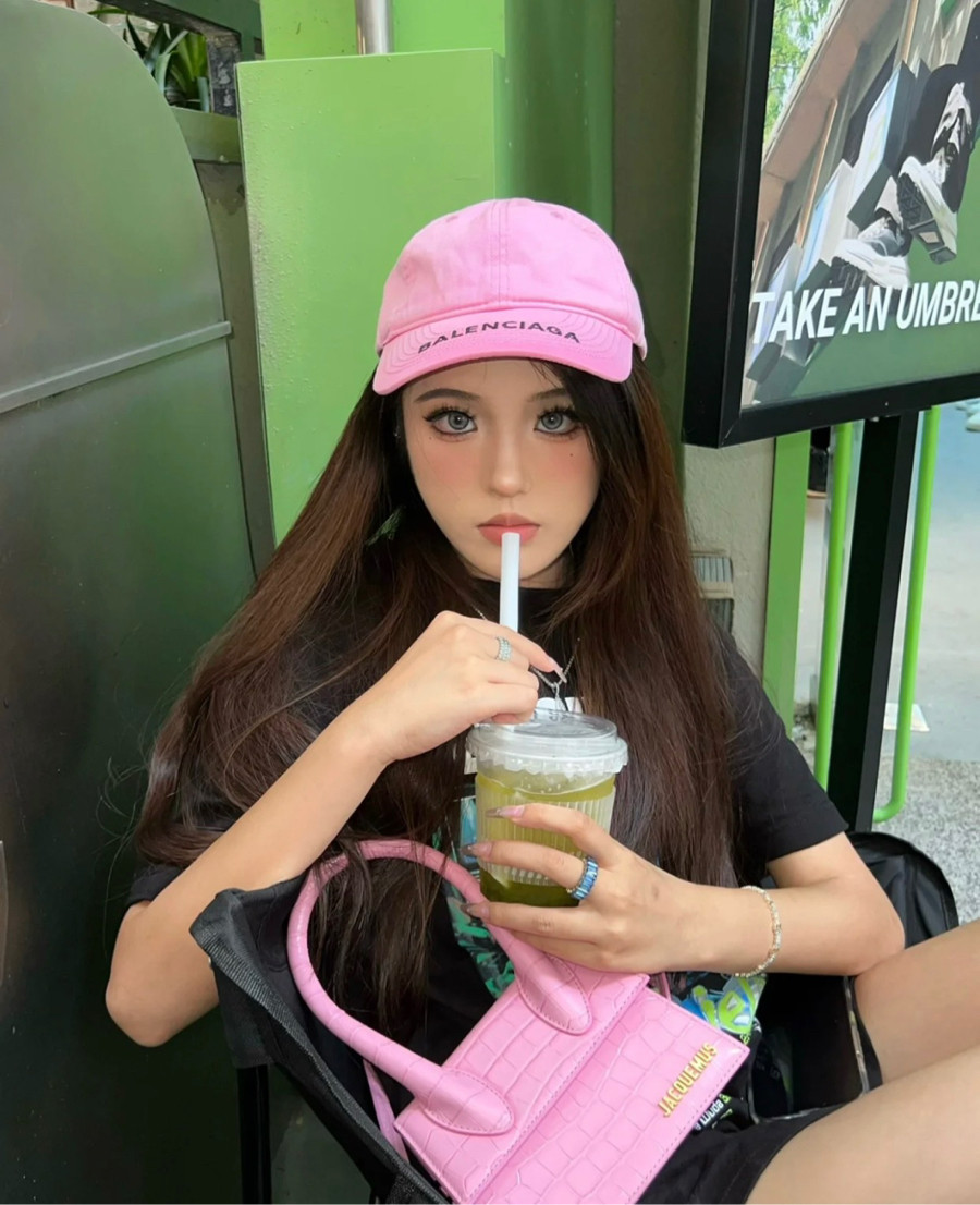 Túi Jacquemus le chiquito hồng croc 🥰