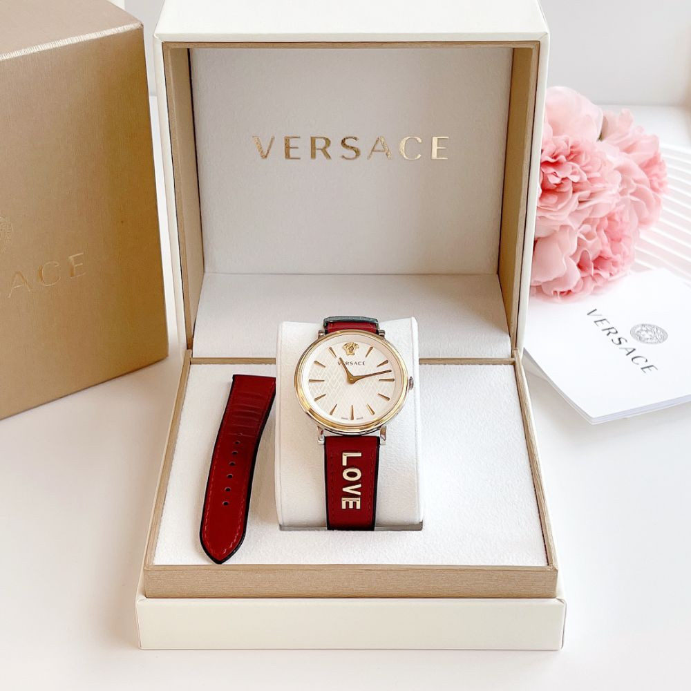 Đồng hồ Versace V-Circle Logomania Case 38mm