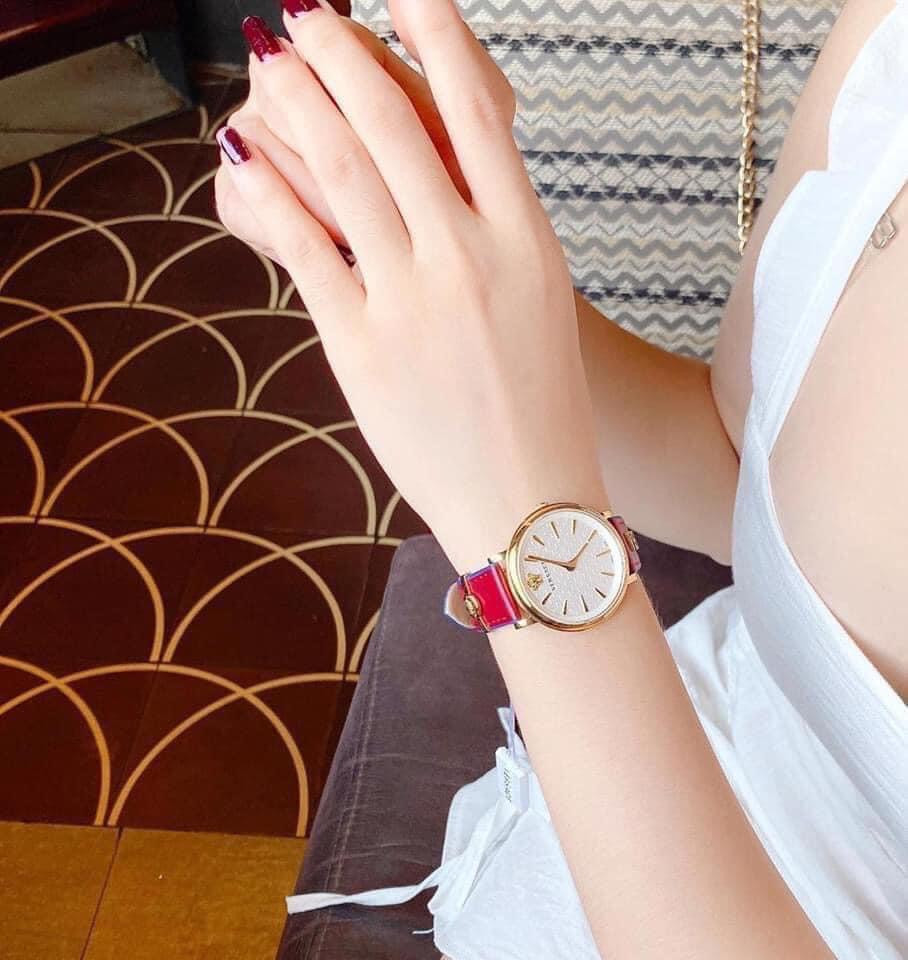 Đồng hồ Versace V-Circle Logomania Case 38mm