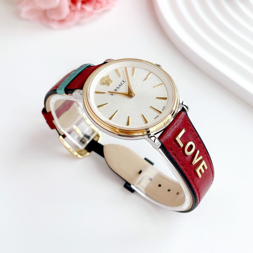 Đồng hồ Versace V-Circle Logomania Case 38mm