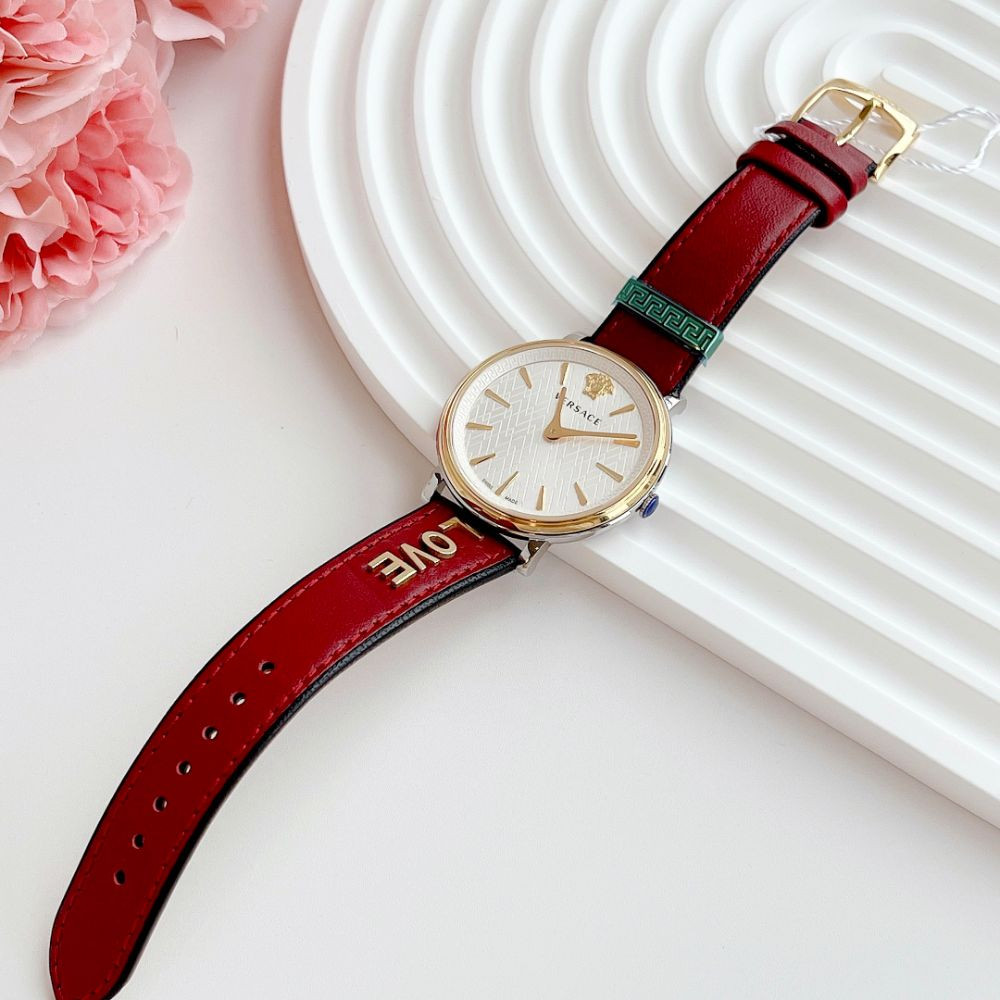 Đồng hồ Versace V-Circle Logomania Case 38mm