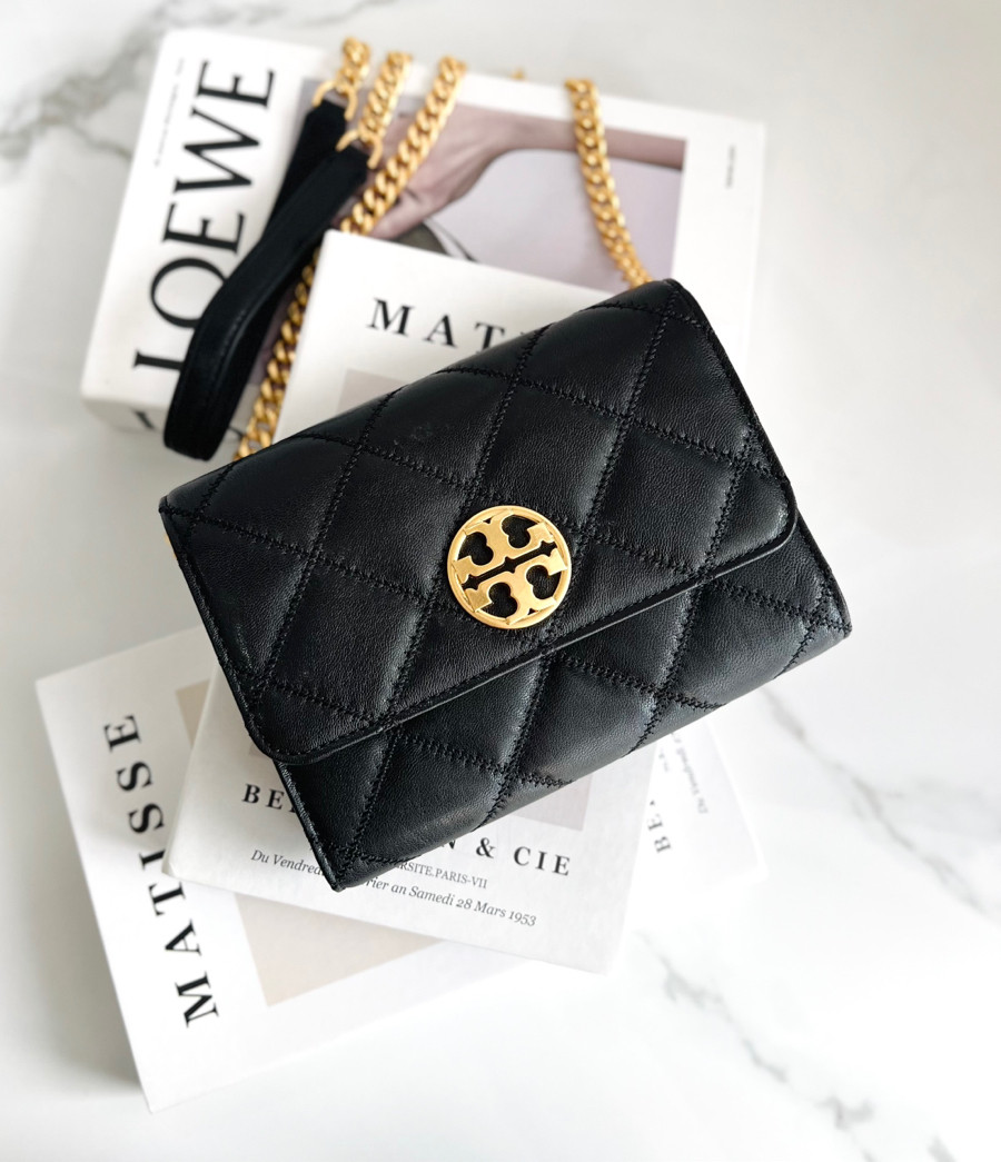 Túi Tory Burch trám màu đen siêu xinh 🥰