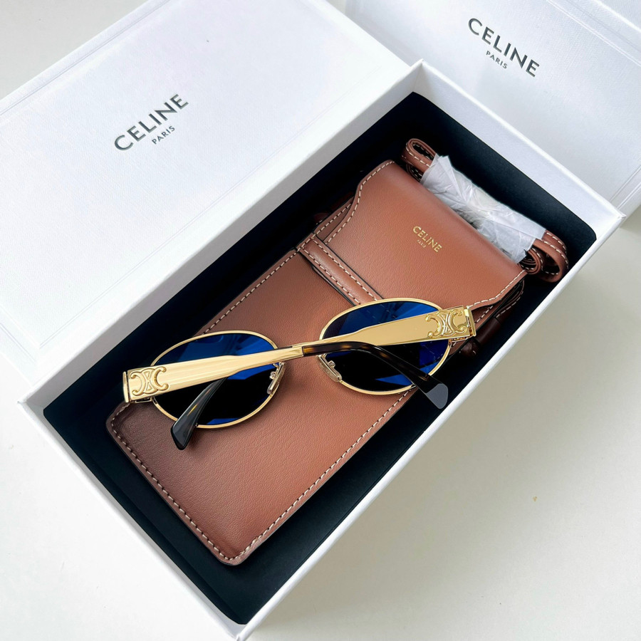 Kính râm Celine CL40235 logo gold siêu hot ✨
