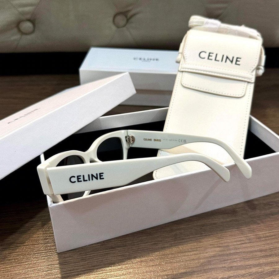 Kính celine trắng sz 54 kèm box