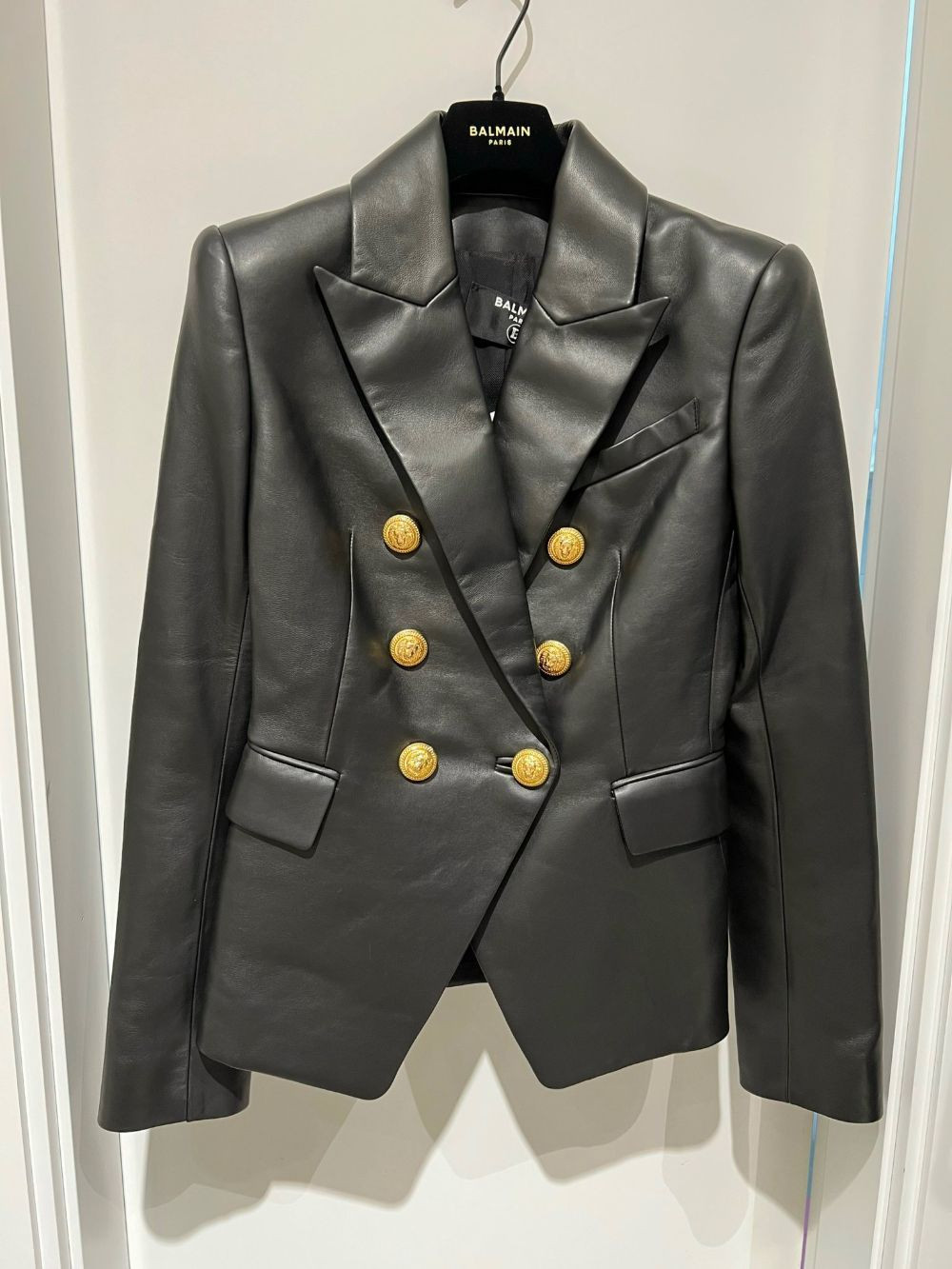 Áo Balmain blazer da đen