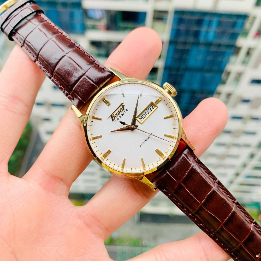 Đồng hồ Tissot Visodate Gold Case 40mm