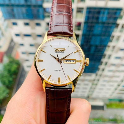 Đồng hồ Tissot Visodate Gold Case 40mm