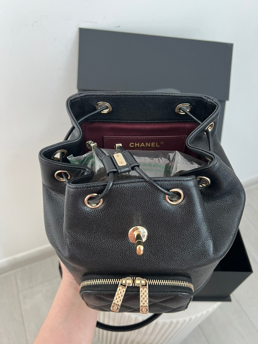 Chanel backpack caviar 22B