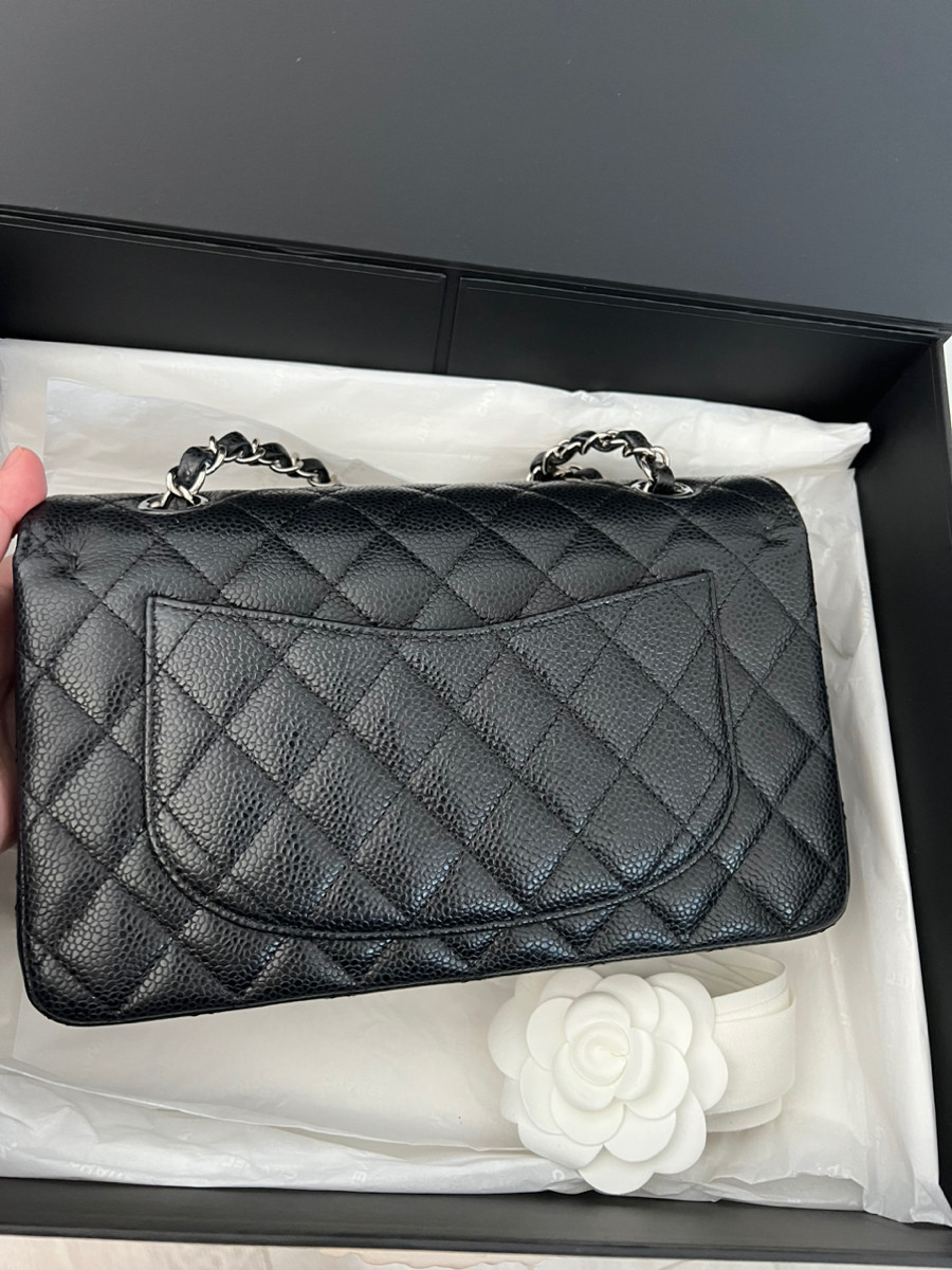 Chanel Classic Small Black Shw