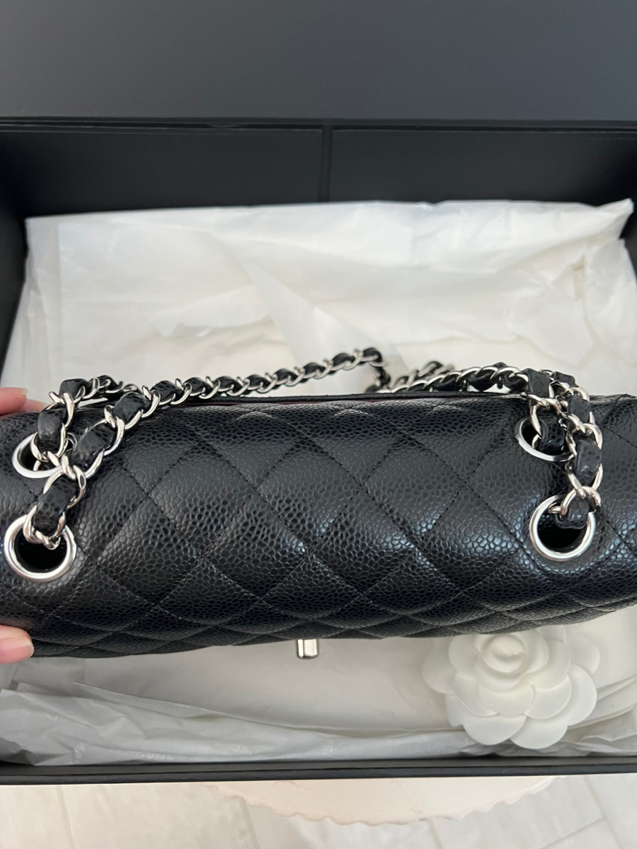 Chanel Classic Small Black Shw