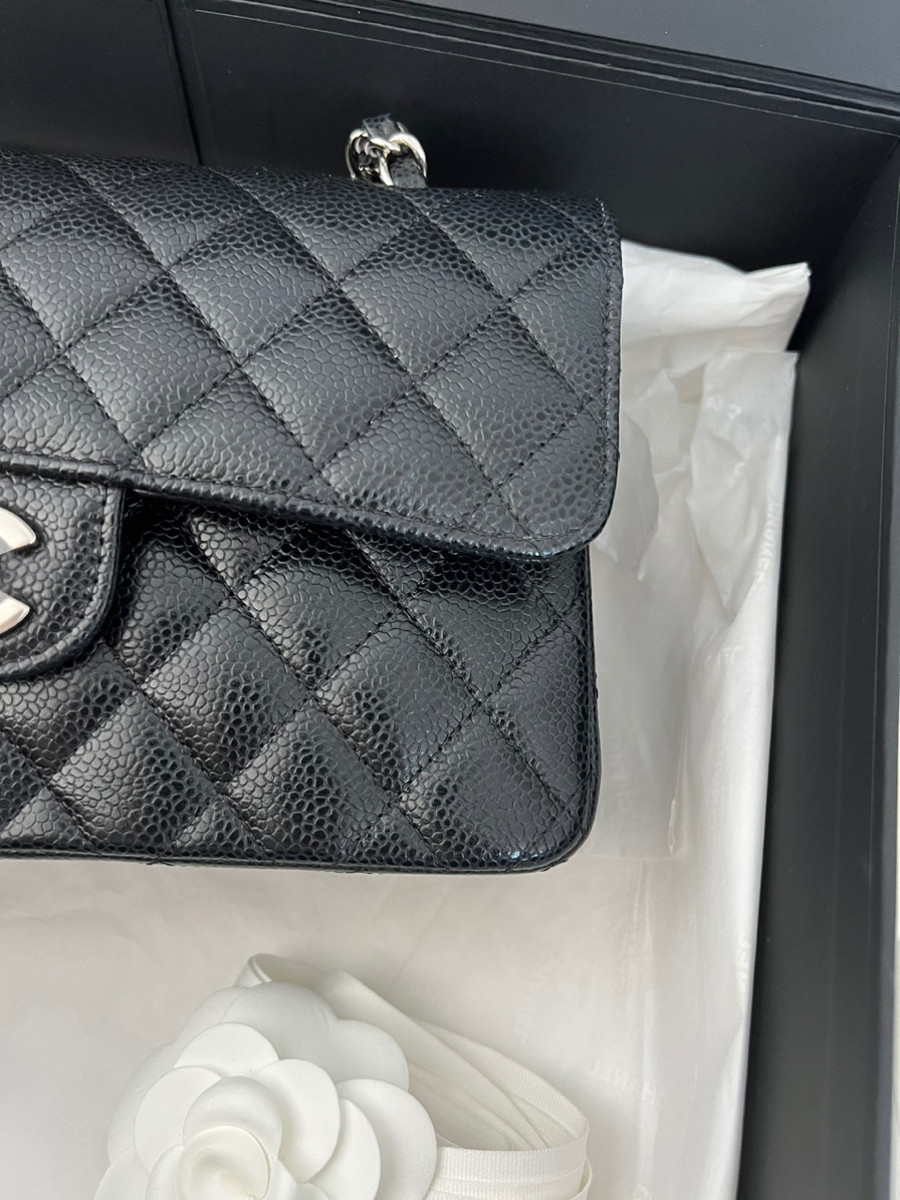 Chanel Classic Small Black Shw