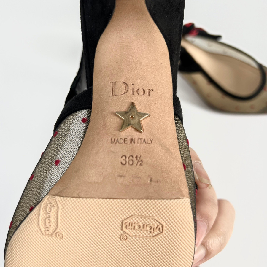 guốc Dior slingback