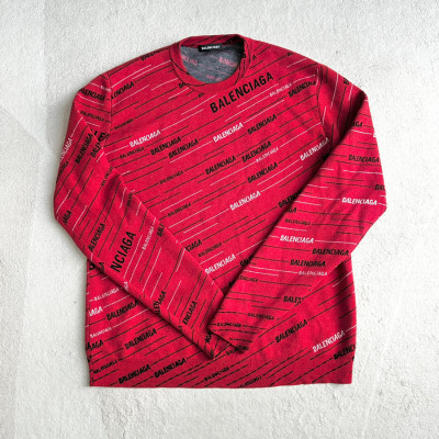 Sweater Balenciaga đỏ