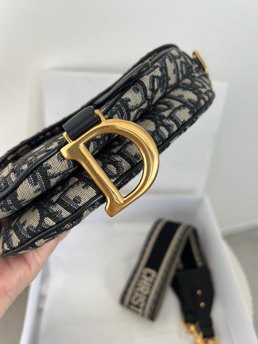 Dior Saddle Mini + Strap