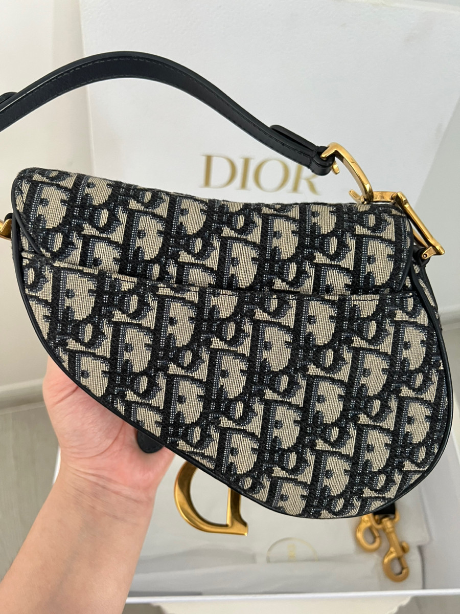 Dior Saddle Mini + Strap