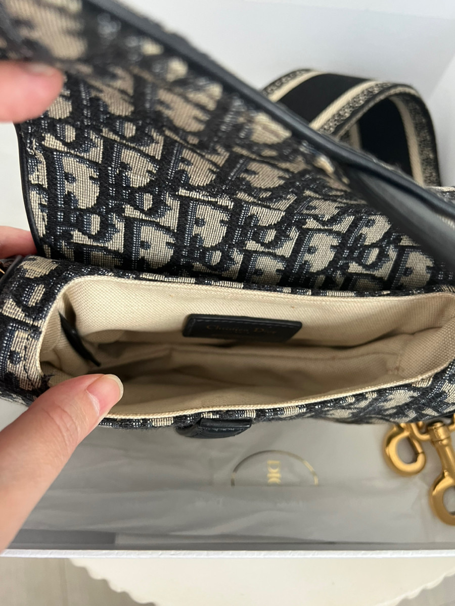 Dior Saddle Mini + Strap