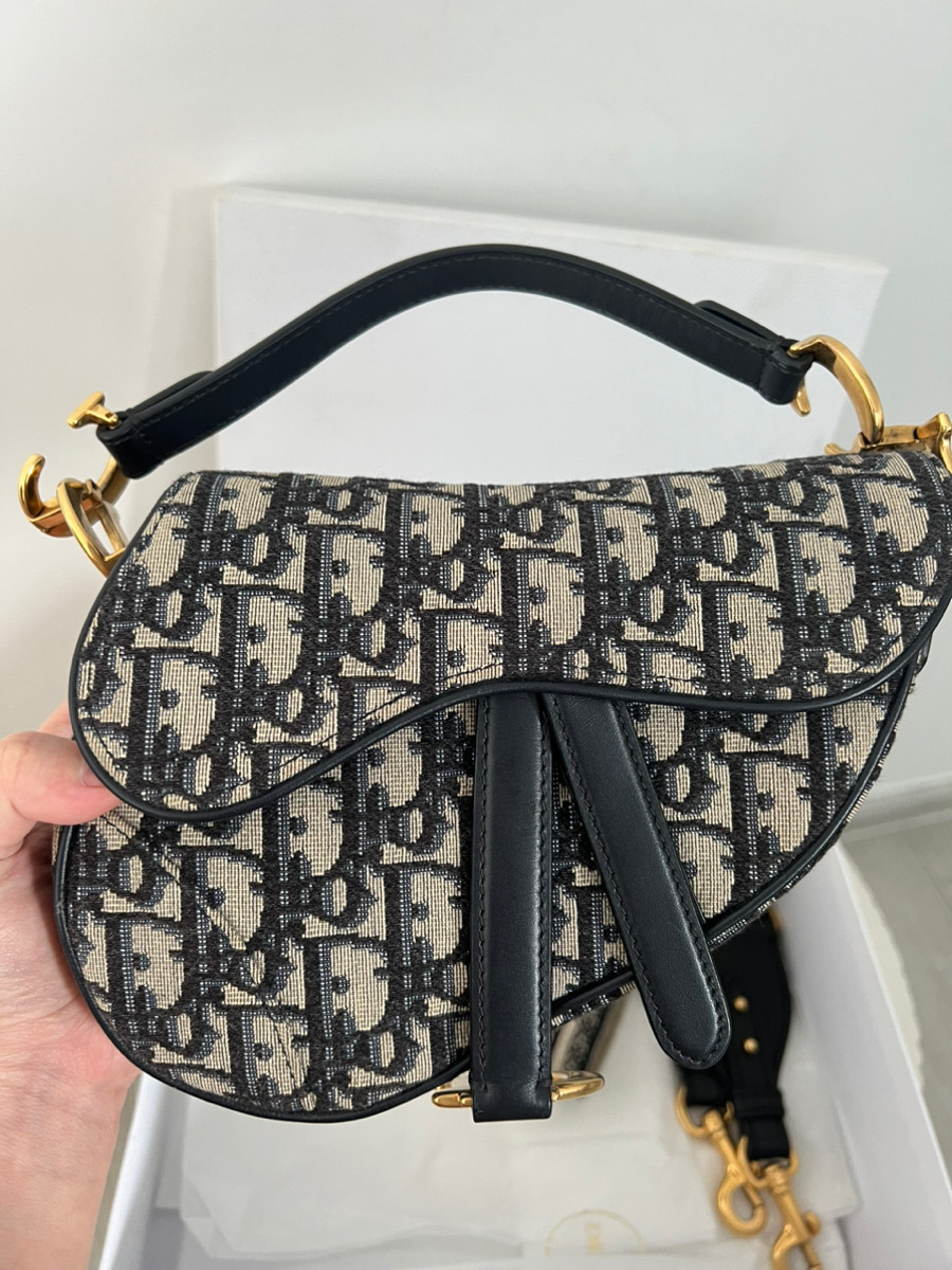 Dior Saddle Mini + Strap