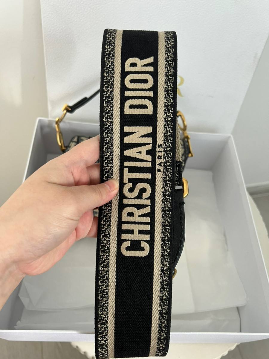 Dior Saddle Mini + Strap