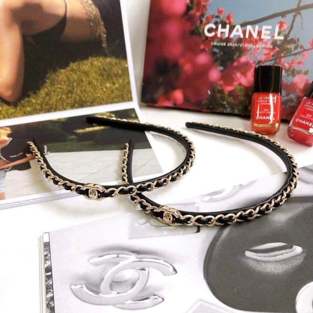 Bờm Chanel phối da siêu xinh