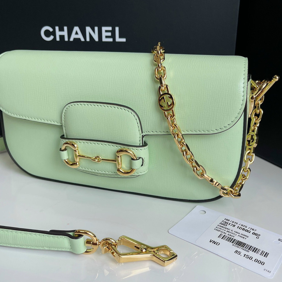 1955 Small Shoulder Bag - Màu Light Green 2023