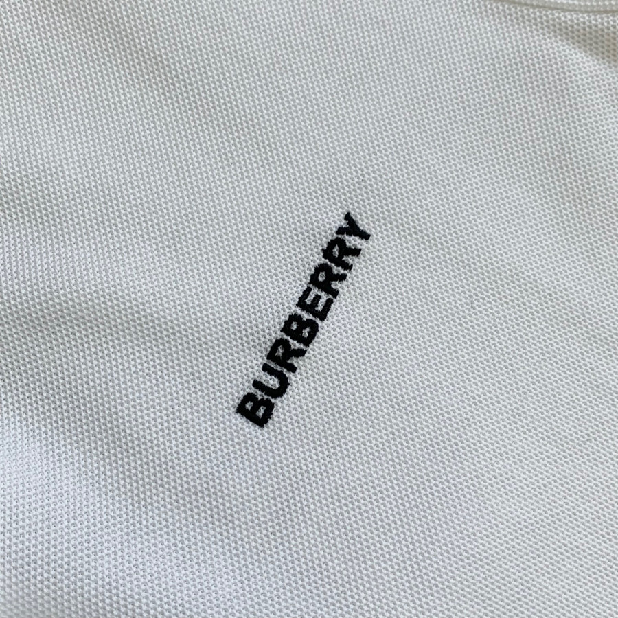 Áo polo Burberry trắng