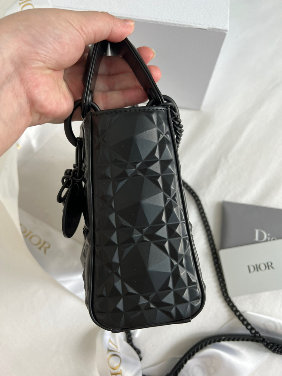 Dior Lady Mini - Diamond Motif