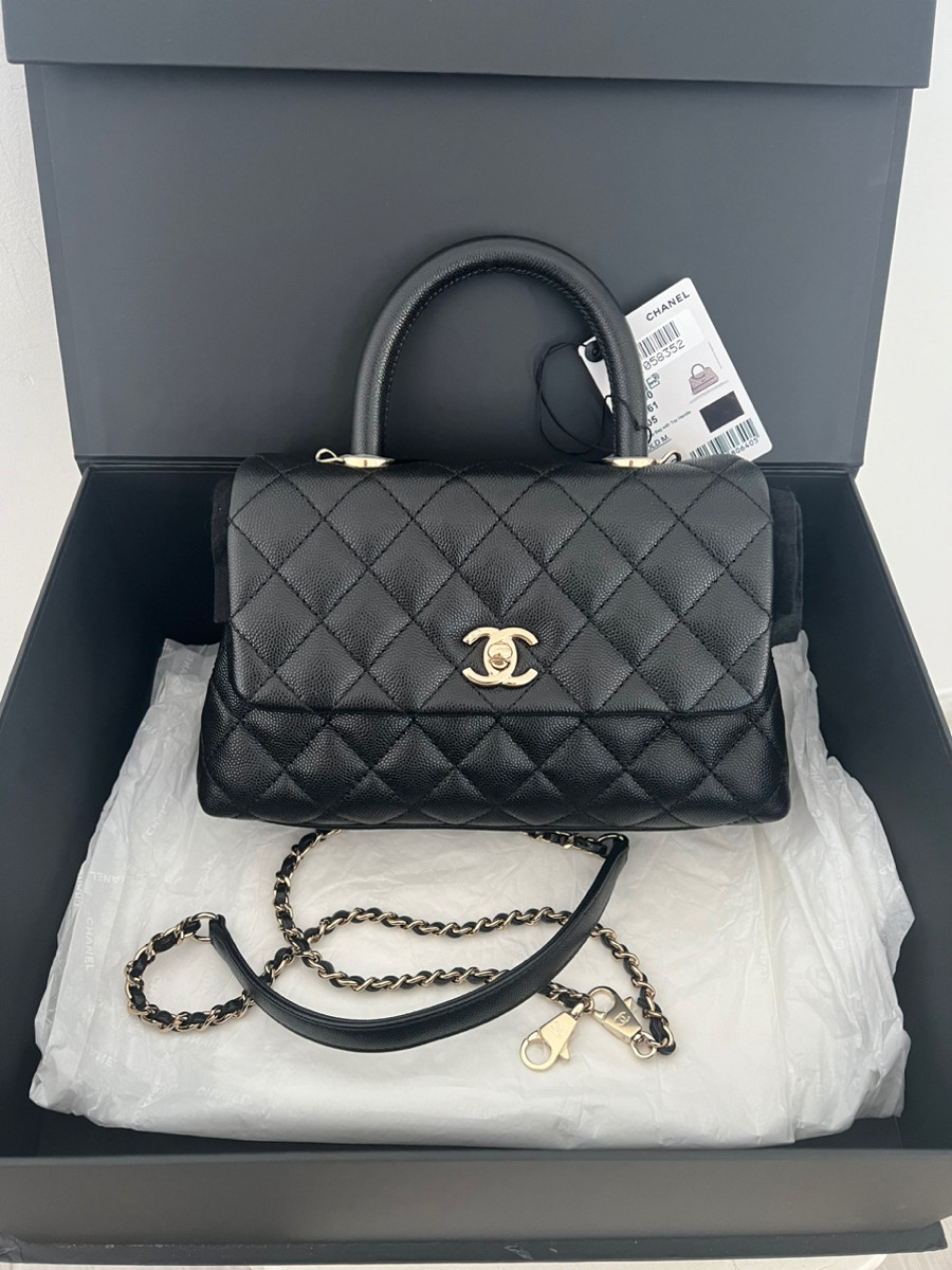 Chanel Coco 9.5 caviar