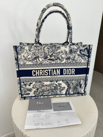 Dior book tote medium