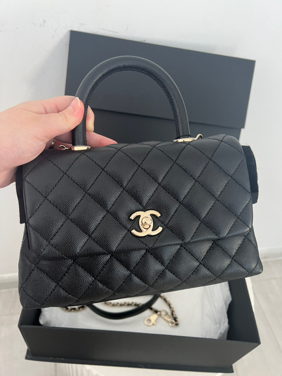 Chanel Coco 9.5 caviar