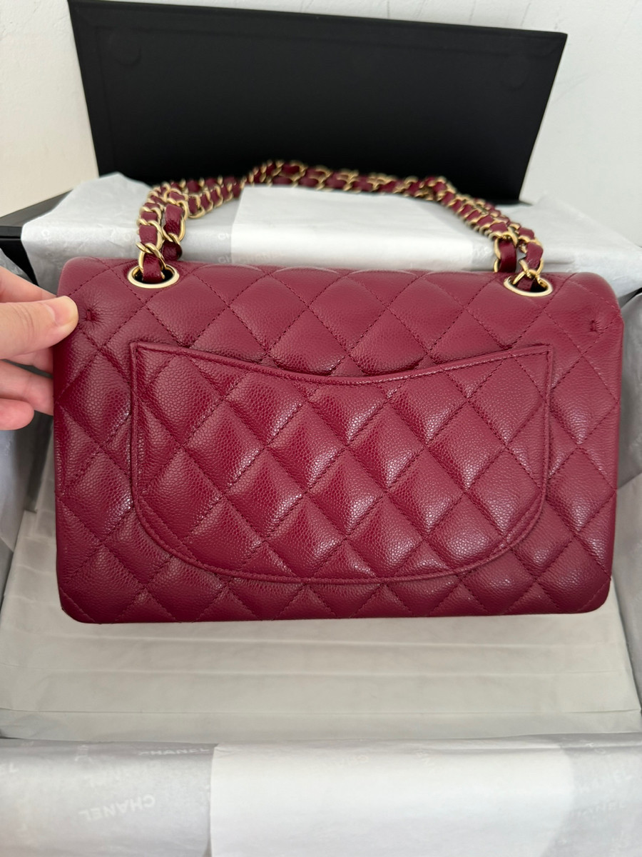 Classic Small Burgundy GHW