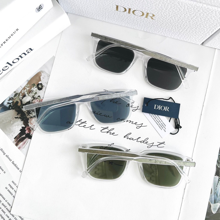 Kính râm Dior Indior S1I mẫu 2023 siêu nhẹ đi kèm gọng logo quá xinh mẫu unisex nha ✨