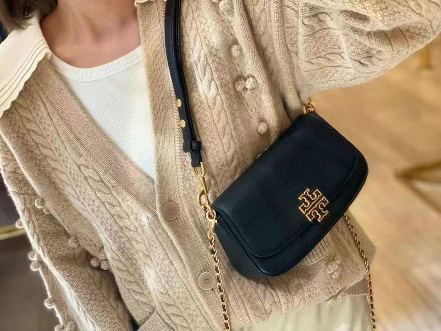 Túi kẹp nách/đeo chéo Tory Burch Britten ✨