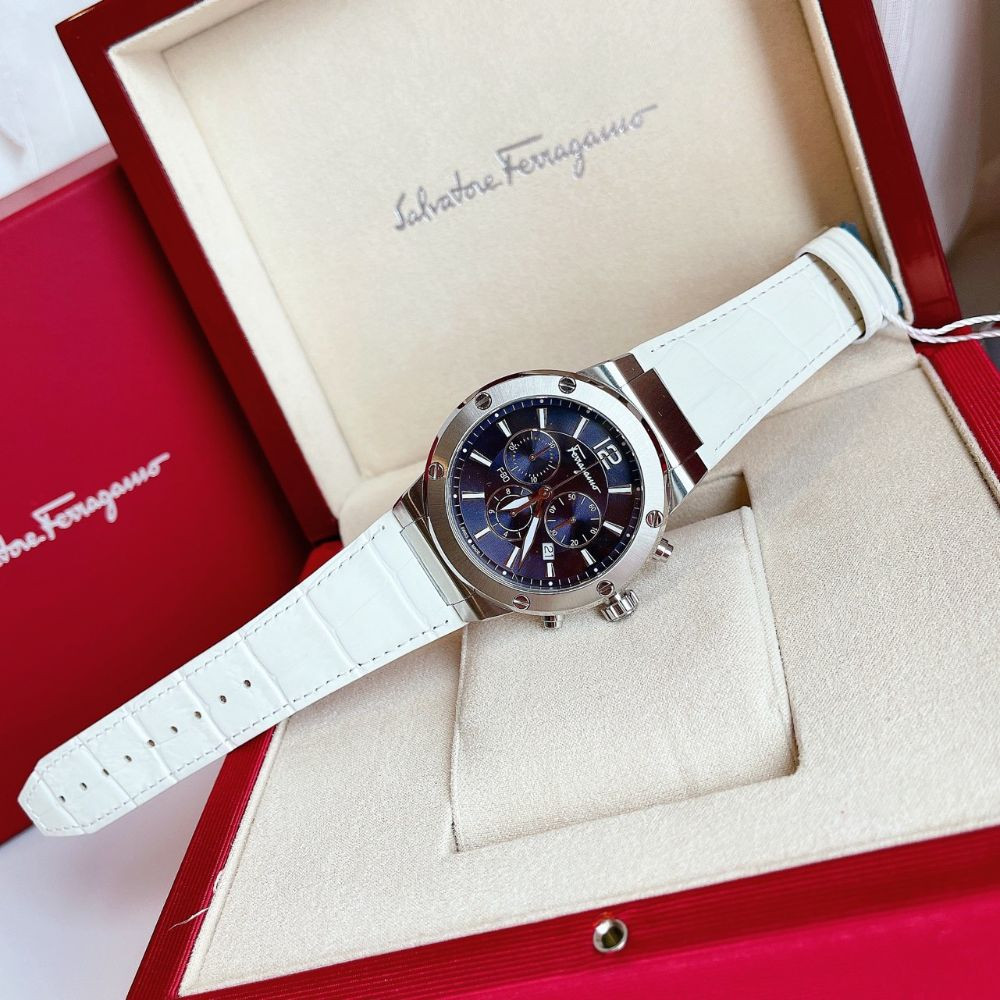 Đồng hồ Salvatore Ferragamo F80 chrono Case 44mm