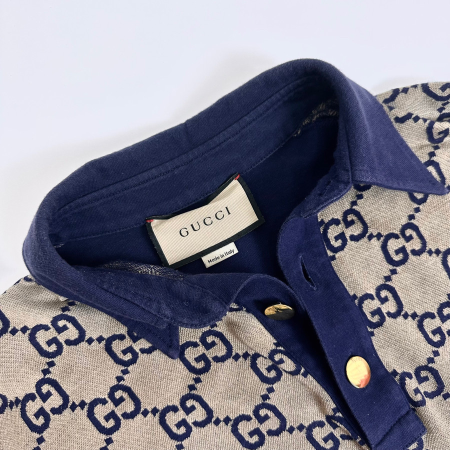 Polo Gucci mono navy