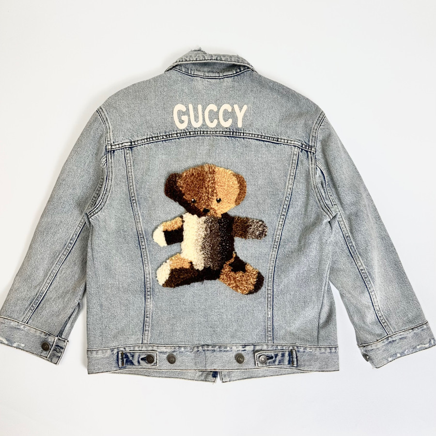 Jacket denim Gucci teddy