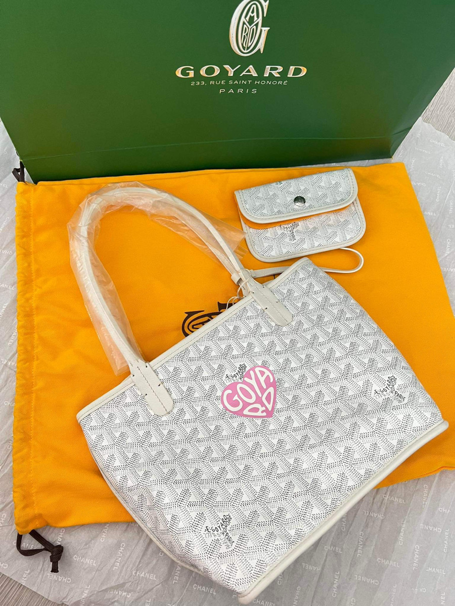 Goyard Mini Anjour Blanc