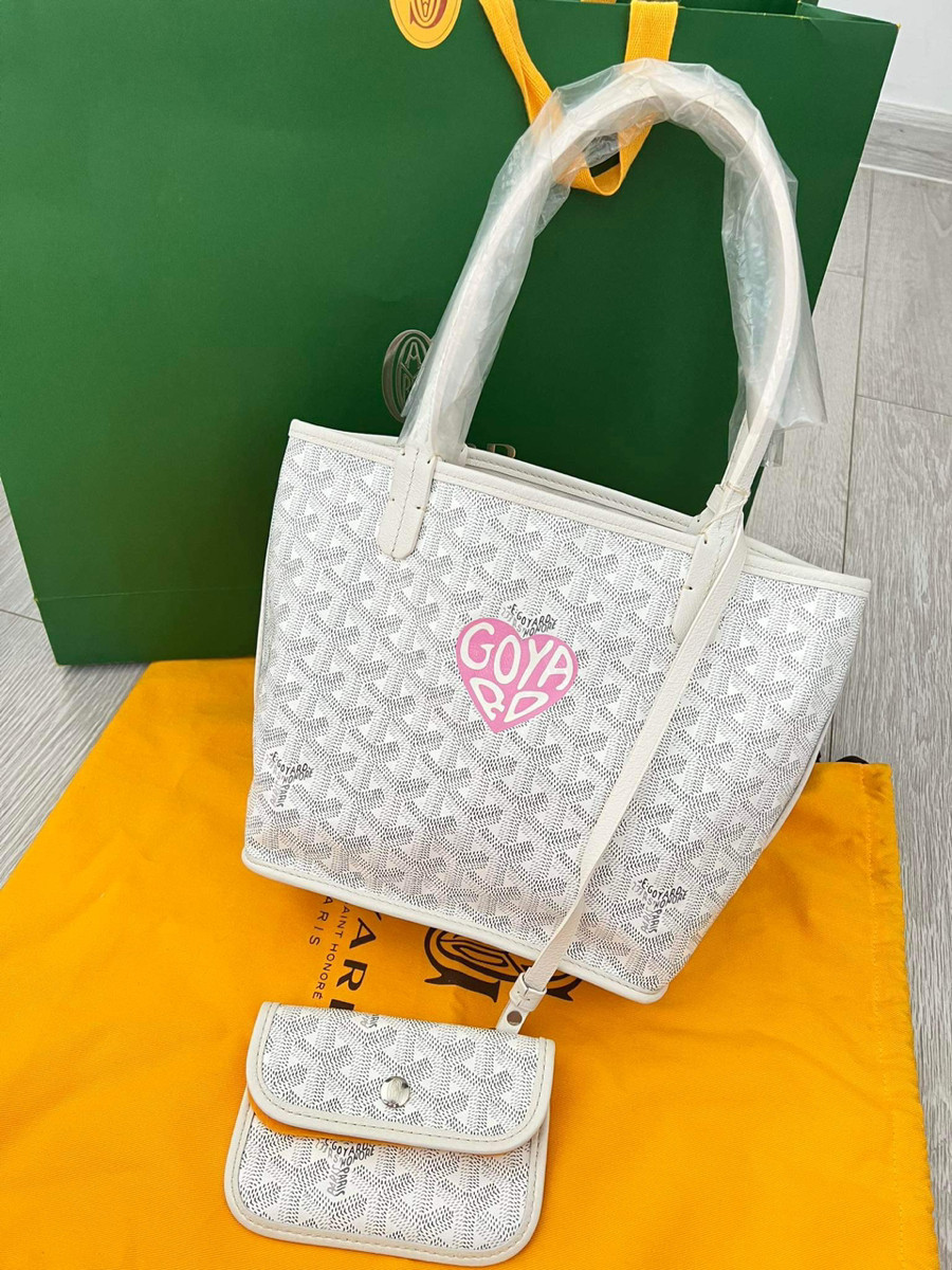 Goyard Mini Anjour Blanc