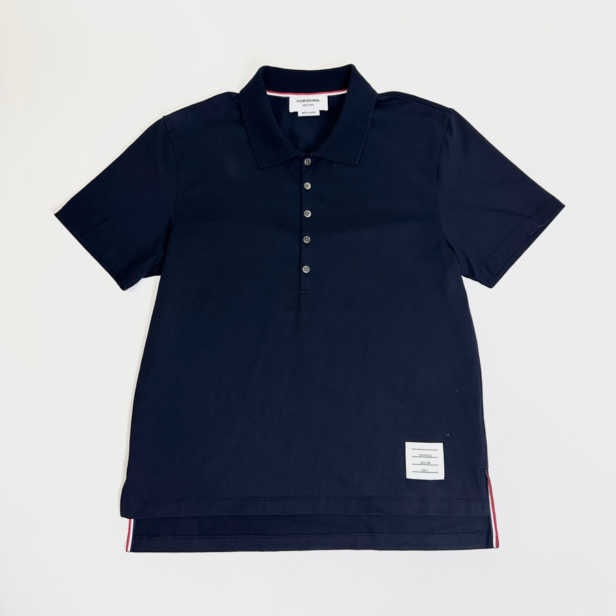 Polo Thom Browne xanh navy